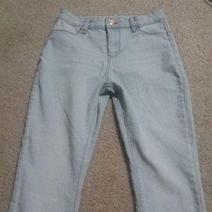 Light blue jeans